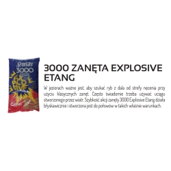 Sensas Zanęta 3000 Explosive Etang 1kg